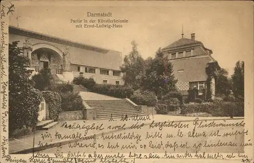 Darmstadt Kuenstlerkolonie Ernst Ludwig Haus Kat. Darmstadt