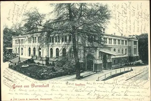 Darmstadt Saalbau Kat. Darmstadt