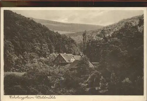 Eberstadt Darmstadt Erholungsheim Waldmuehle Kat. Darmstadt