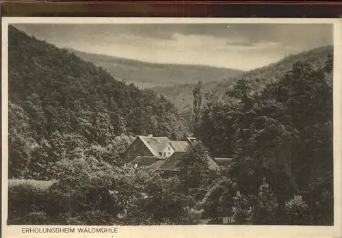 Eberstadt Darmstadt Erholungsheim Waldmuehle Kat. Darmstadt