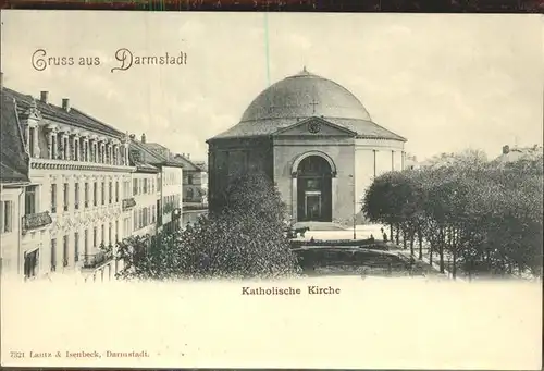 Darmstadt Katholische Kirche Kat. Darmstadt