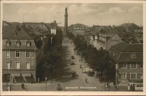 Darmstadt Rheinstrasse Kat. Darmstadt
