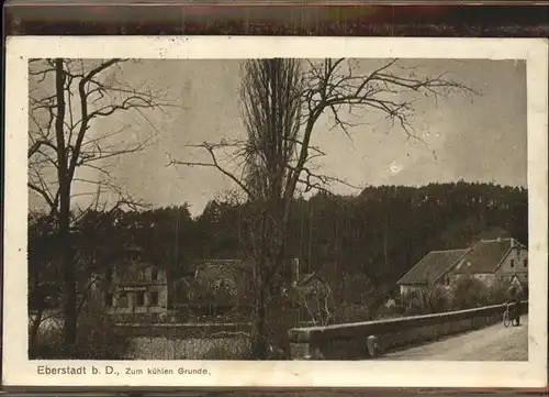 Eberstadt Darmstadt Zum kuehlen Grunde Kat. Darmstadt