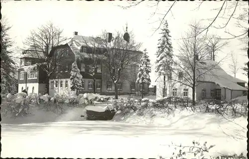 Kretscham Rothensehma Diaet Sanatorium Kat. Oberwiesenthal