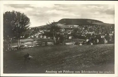 Annaberg-Buchholz Erzgebirge Schreckenberg Poehlberg / Annaberg /Erzgebirgskreis LKR
