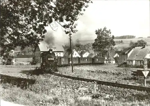 Cranzahl Schmalspurbahn Eisenbahn / Sehmatal /Erzgebirgskreis LKR