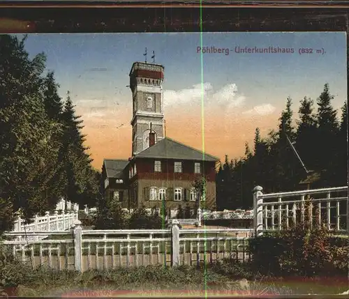 Poehlberg Unterkunftshaus Kat. Annaberg