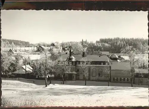 Kretscham Rothensehma Sanatorium Kat. Oberwiesenthal