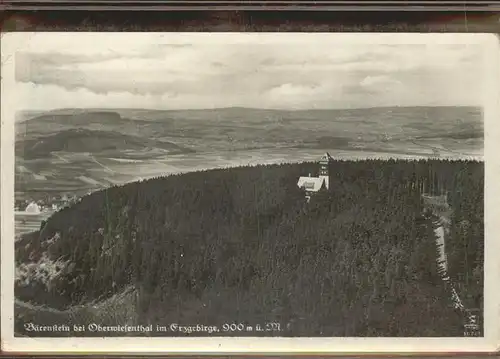 Baerenstein Annaberg Buchholz Oberwiesenthal  Kat. Baerenstein