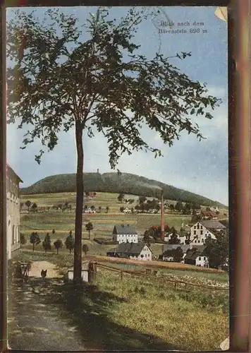 Baerenstein Annaberg Buchholz Unterkunftshaus Kat. Baerenstein