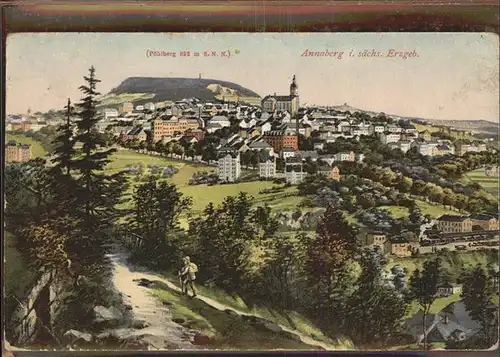 Annaberg-Buchholz Erzgebirge Poehlberg / Annaberg /Erzgebirgskreis LKR