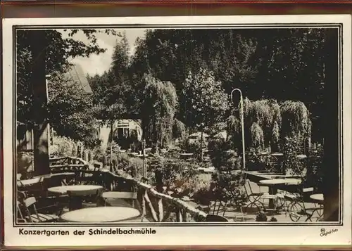Annaberg-Buchholz Erzgebirge Konzertgarten Schindelbachmuehle / Annaberg /Erzgebirgskreis LKR