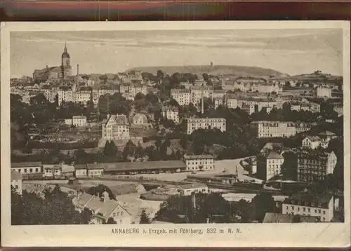 Annaberg-Buchholz Erzgebirge Poehlberg / Annaberg /Erzgebirgskreis LKR