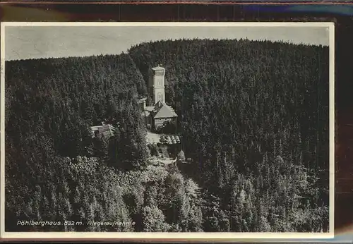 Poehlberg Haus Fliegeraufnahme Kat. Annaberg