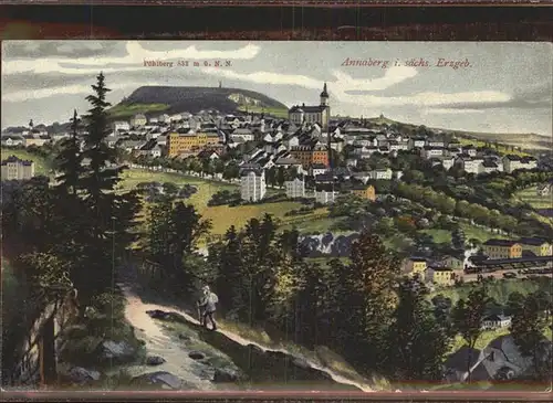 Annaberg-Buchholz Erzgebirge Poehlberg / Annaberg /Erzgebirgskreis LKR