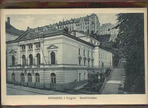 Annaberg-Buchholz Erzgebirge Stadttheater / Annaberg /Erzgebirgskreis LKR
