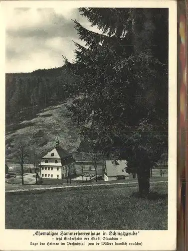 Schmalzgrube Sommerherrenhaus Kat. Joehstadt