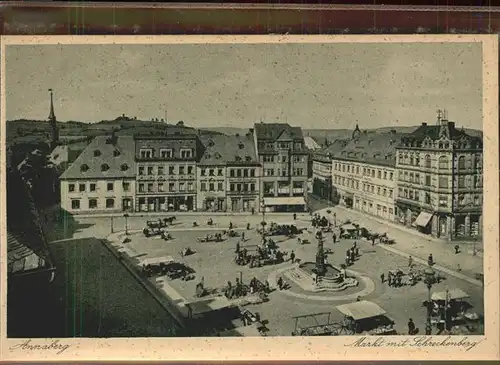 Annaberg-Buchholz Erzgebirge Markt Schreckenberg / Annaberg /Erzgebirgskreis LKR