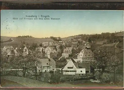 Annaberg-Buchholz Erzgebirge Frohnau alten Hammer / Annaberg /Erzgebirgskreis LKR