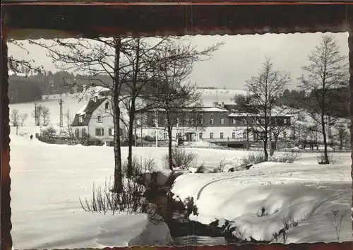 Walthersdorf Erzgebirge Ferienheim VEB Zentralwerkstatt Regis Kat. Crottendorf Erzgebirge