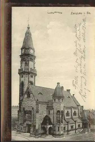 Zwickau Sachsen Lutherkirche Kat. Zwickau