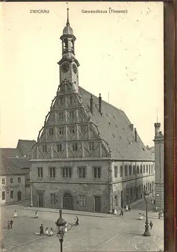 Zwickau Sachsen Gewandhaus Theater Kat. Zwickau