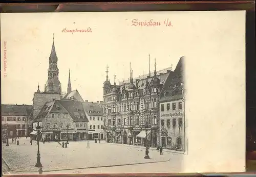 Zwickau Sachsen Hauptmarkt Kat. Zwickau