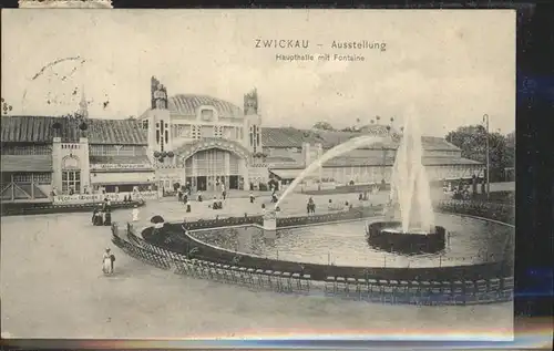 Zwickau Sachsen Ausstellung Haupthalle Fontaine Kat. Zwickau