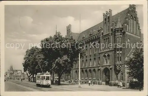 Strassenbahn Frankfurt Oder Post Kat. Strassenbahn