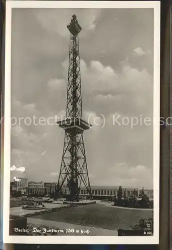 Funkturm Berlin  Kat. Bruecken