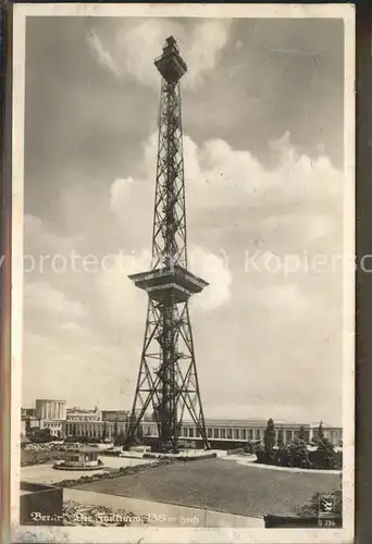 Funkturm Berlin  Kat. Bruecken