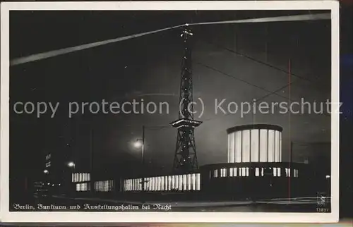 Funkturm Berlin Ausstellungshallen Kat. Bruecken