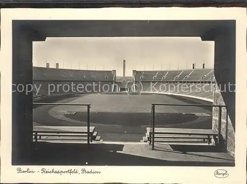 Stadion Berlin Reichssportfeld Kat. Sport