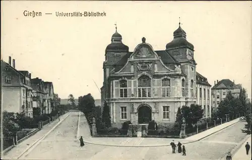 Bibliothek Library Giessen Universitaet Kat. Gebaeude