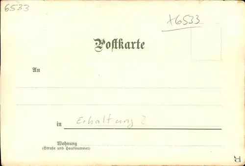 Pfaff C. Nr.53 Bacharach Kat. Kuenstlerlitho