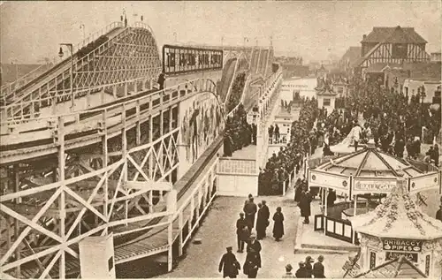 Exhibition British Empire 1924 Achterbahn Karussel  / Expositions /