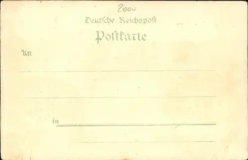 Ausstellung Gartenbau Hamburg 1897 Hauptausstellungsgebaeude / Expositions /