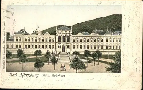 Verlag Braun Nr. 4805 Bad Harzburg Badehaus / Verlage /