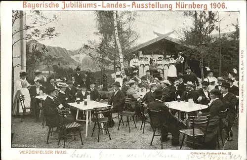 Ausstellung Bayr Landes Nuernberg 1906 Werdenfelser Haus  / Expositions /