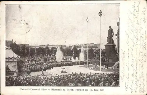 Bismarck Nationaldenkmal Berlin  Kat. Persoenlichkeiten