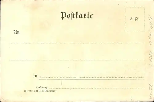 Daur Hermann Nr. 6 Schwarzwald Litho Kat. Kuenstlerkarte