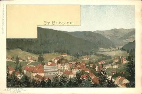 Muench C. St. Blasien  Kat. Kuenstlerkarte