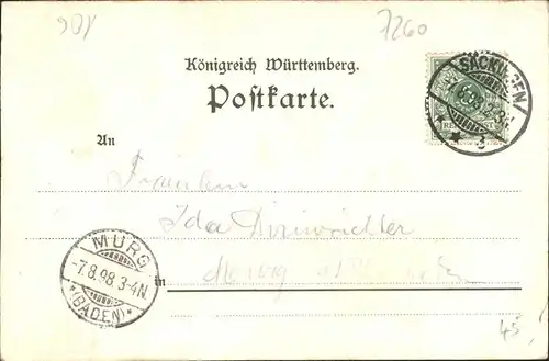 Mutter K. Hirsau  Kat. Kuenstlerlitho