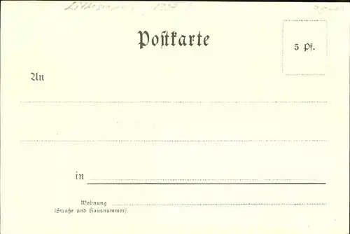 Daur Hermann Nr. 5 Schwarzwald Litho Kat. Kuenstlerkarte