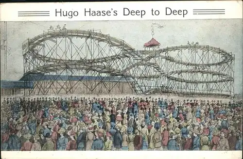Achterbahn Hugo Haase Deep to Deep Kat. Kirmes