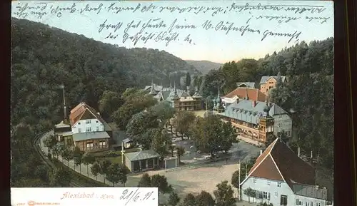 Alexisbad Harz Kuranlagen Kat. Harzgerode