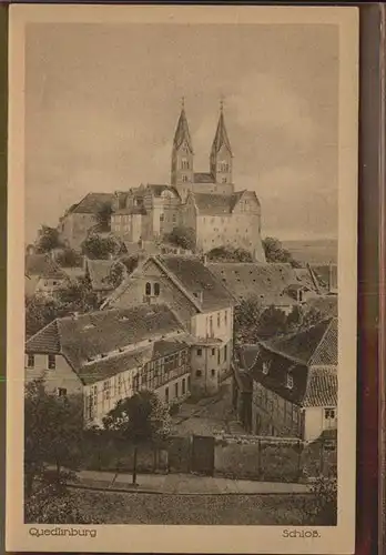 Quedlinburg Schloss Kat. Quedlinburg