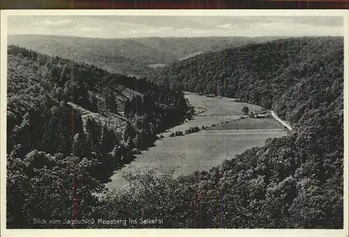 Harzgerode Blick vom Jagdschloss Meiseberg Kat. Harzgerode