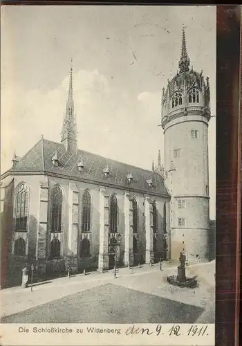 Wittenberg Lutherstadt Schlosskirche / Wittenberg /Wittenberg LKR