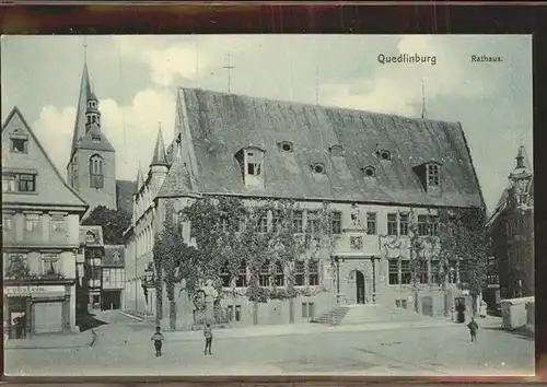 Quedlinburg Rathaus Kat. Quedlinburg